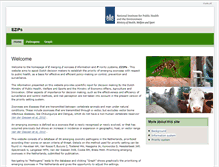 Tablet Screenshot of ezips.rivm.nl
